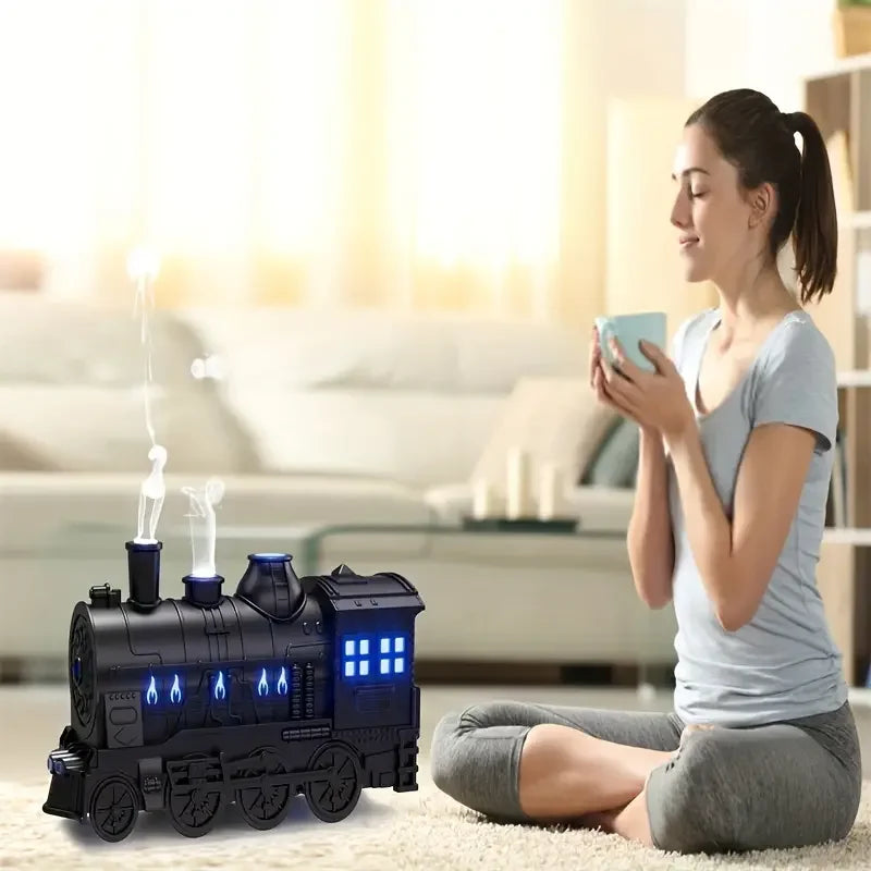 Mini Train Essential Oil Diffuser & Cool Mist Humidifier