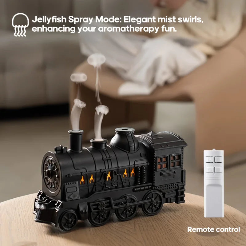 Mini Train Essential Oil Diffuser & Cool Mist Humidifier