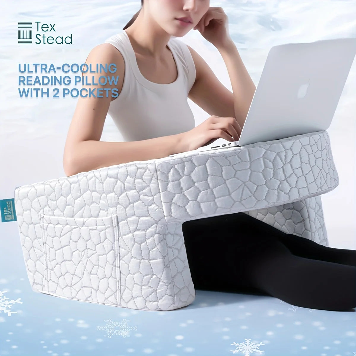 Memory Foam Reading Pillow with Arm Support
