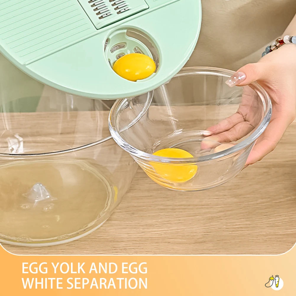 4-in-1 Salad Spinner & Vegetable Chopper Set