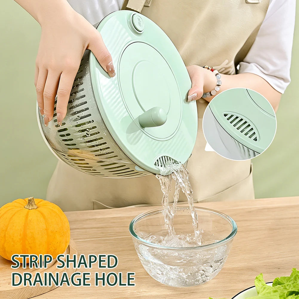 4-in-1 Salad Spinner & Vegetable Chopper Set
