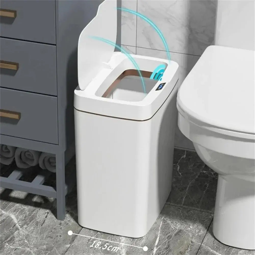 15L Smart Touchless Bathroom Trash Can