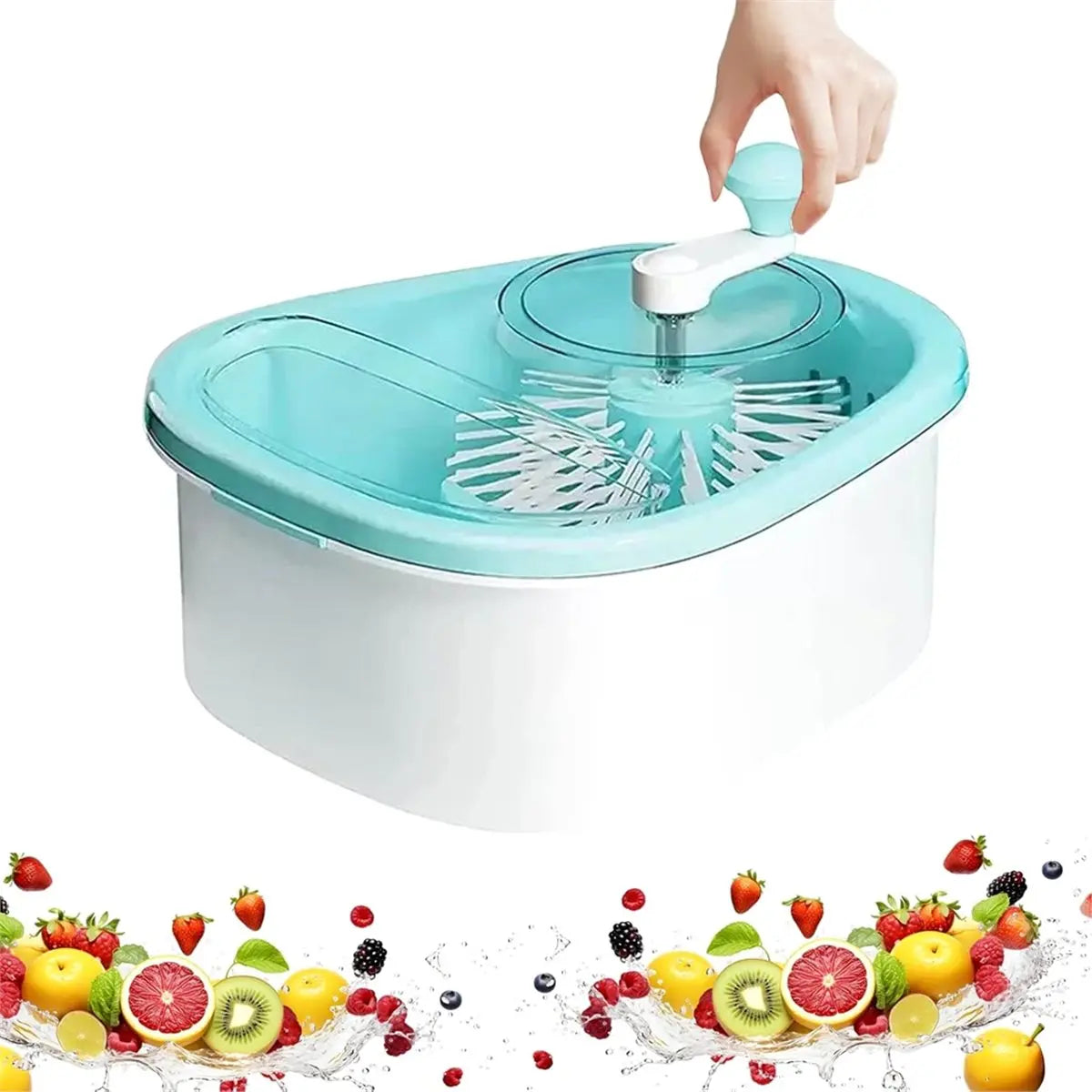 Fruit & Vegetable Cleaning Spinner Bowl
