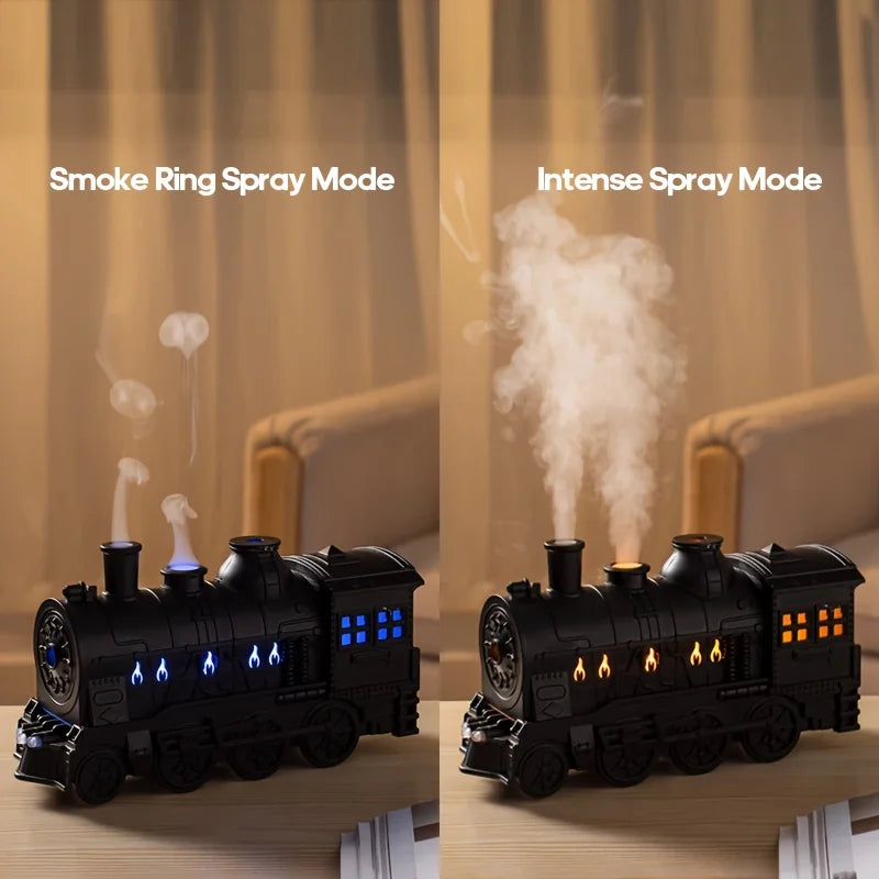 Mini Train Essential Oil Diffuser & Cool Mist Humidifier