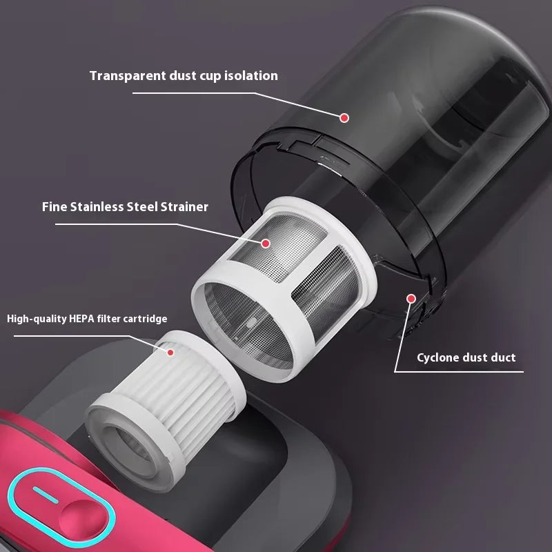 Cordless UV Mattress Vacuum Cleaner
