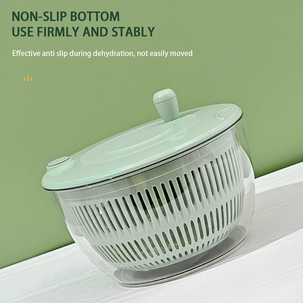 4-in-1 Salad Spinner & Vegetable Chopper Set