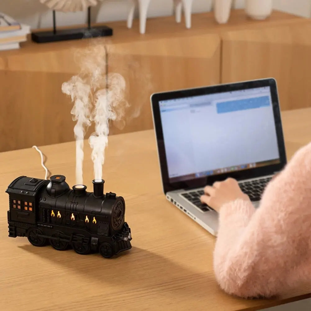 Mini Train Essential Oil Diffuser & Cool Mist Humidifier