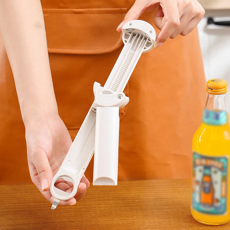 Adjustable Stainless Steel Jar & Bottle Opener