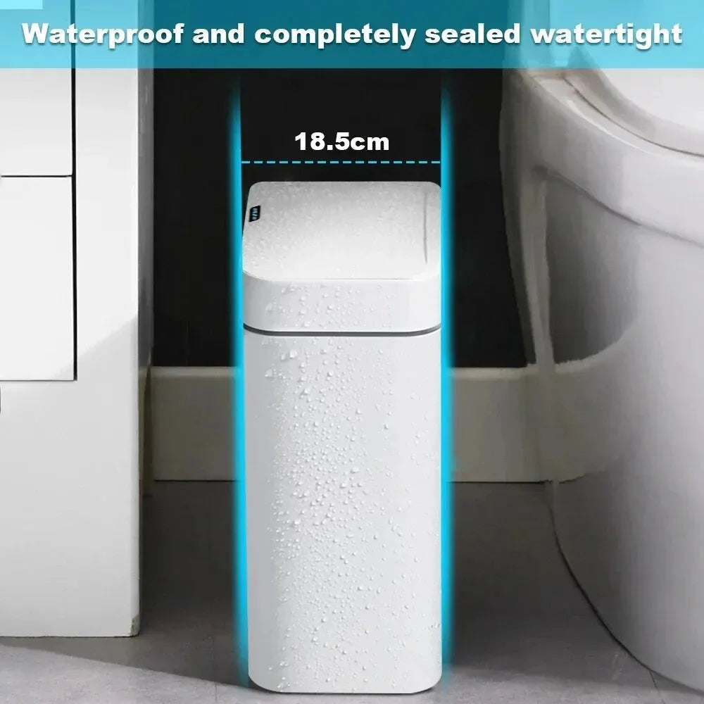 15L Smart Touchless Bathroom Trash Can