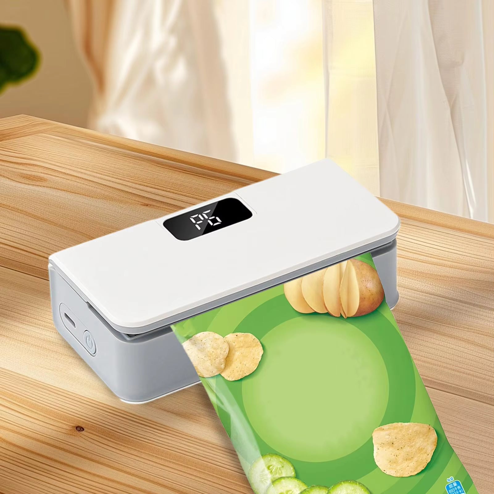 Rechargeable 2-in-1 Mini Bag Sealer & Cutter