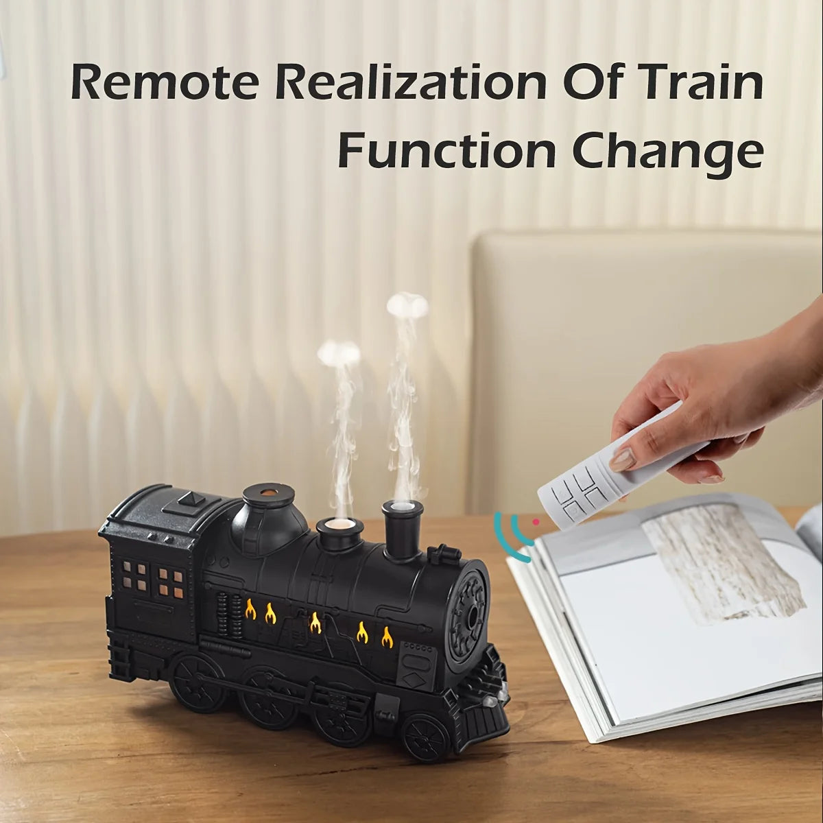 Mini Train Essential Oil Diffuser & Cool Mist Humidifier